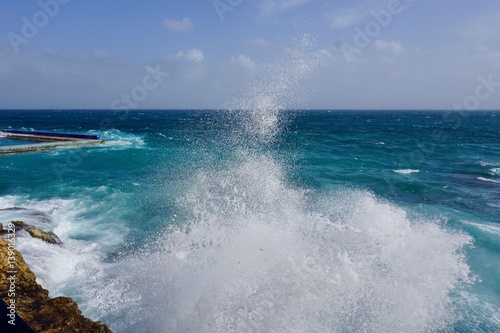 stürmisches Meer auf Malta