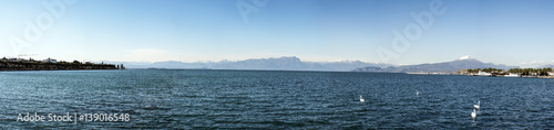 Panoramica del lago di Garda