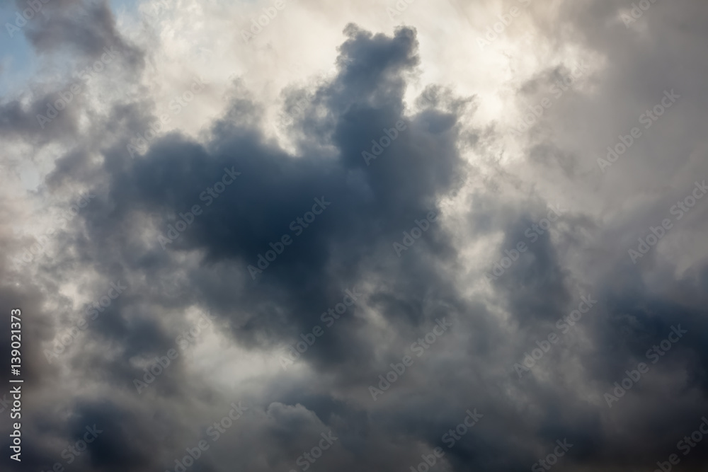 Natural background: dramatic stormy sky Natural background: dramatic stormy sky