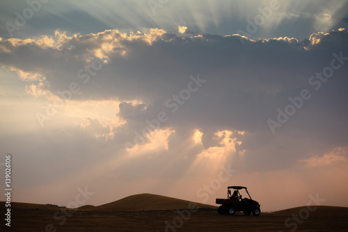Arab Desert Sunset