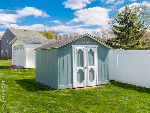 фотографія Stock photo of the shed