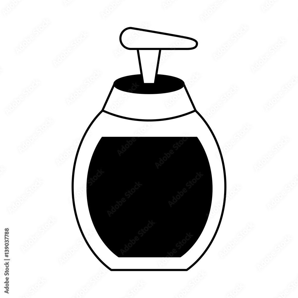 soap bottle spa product vector illustration design soap bottle spa product vector illustration design