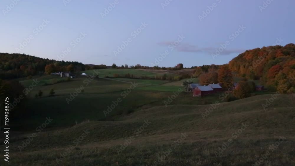 Morning at the Farm in Vermont Morning at the Farm in Vermont