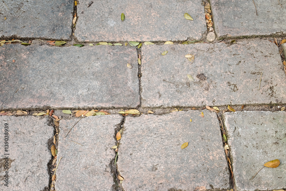 Obraz premium Cement block floor texture background