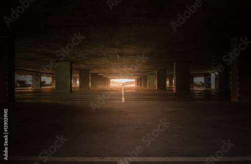 Indoor parking garage