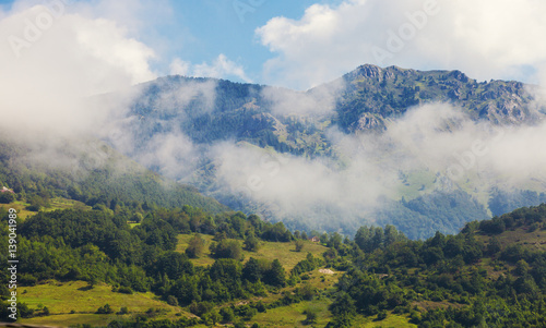 Amazing mountain landscape in Prokletije National Park, Montenegro