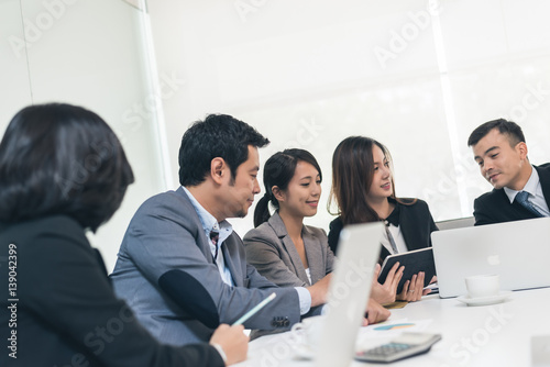 Photography business people meeting