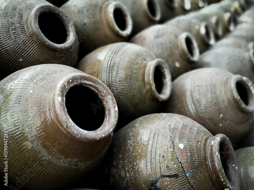 Clay pottery packaing