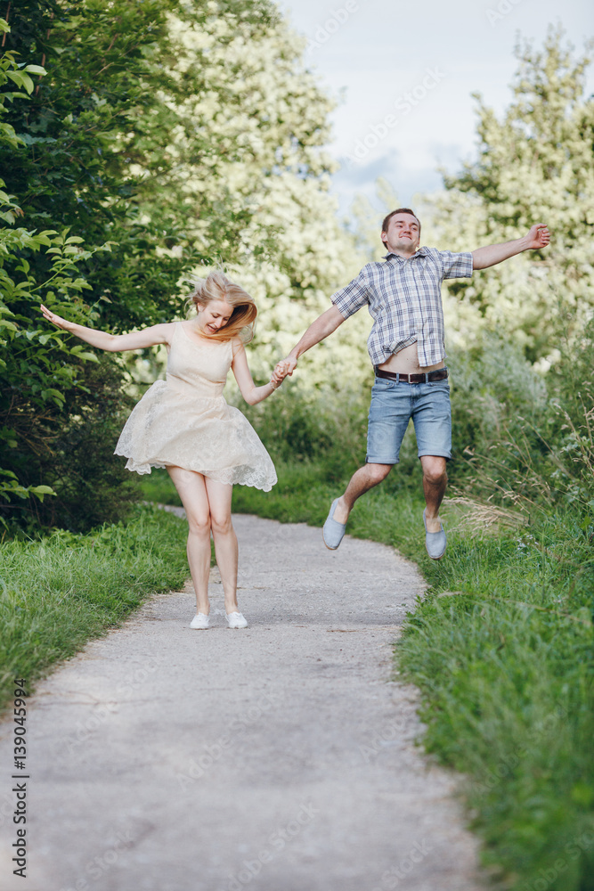 Fototapeta premium couple in love