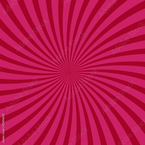 pink Swirling radial pattern background with vector illustration design