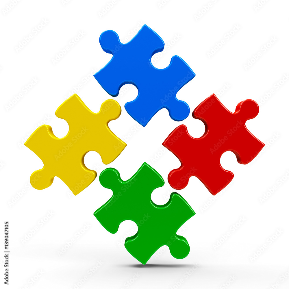 Abstract puzzle icon #3 Abstract puzzle icon #3