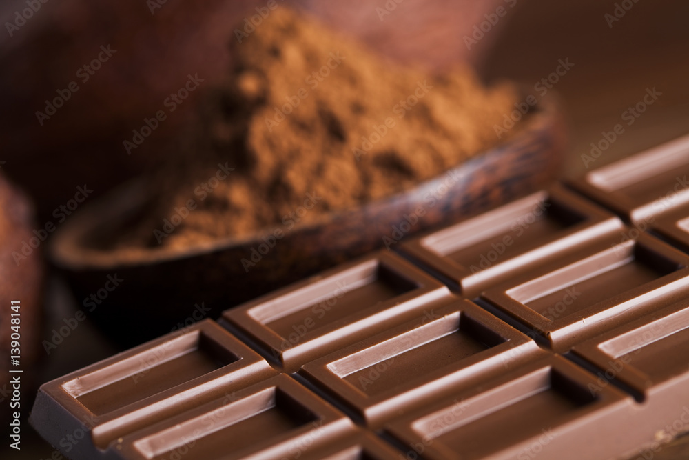 Chocolate sweet, cocoa and food dessert background Chocolate sweet, cocoa and food dessert background