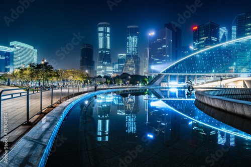 town square in Shenzhen China.