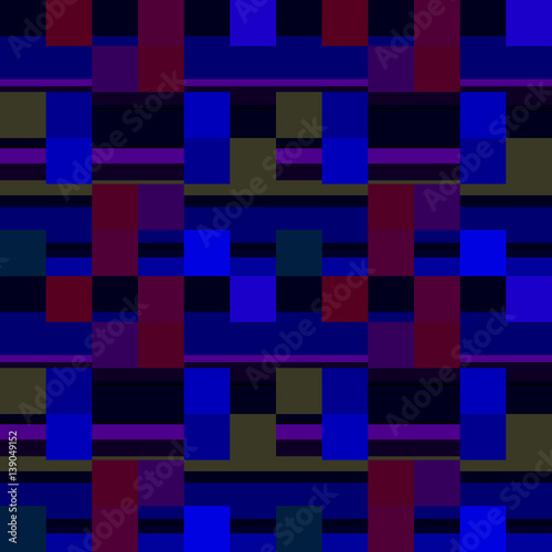 Fototapeta Naklejka Na Ścianę i Meble -  Geometric color  Seamless pattern
