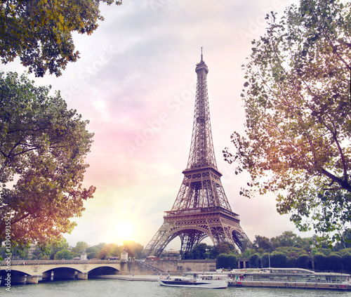 Photography Romantic sunset background