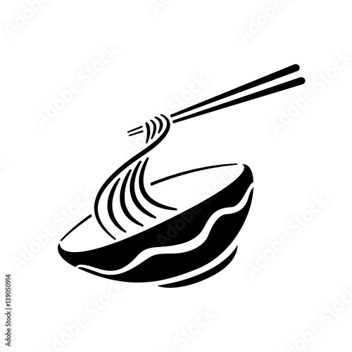 icon noodle, vector