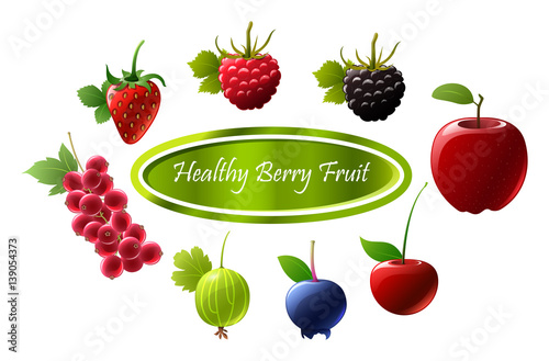 Healthy berry fruit
