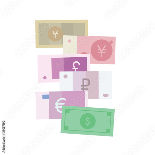Money vector illustration.