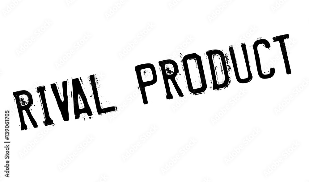 Rival Product rubber stamp. Grunge design with dust scratches. Effects can be easily removed for a clean, crisp look. Color is easily changed. Rival Product rubber stamp. Grunge design with dust scratches. Effects can be easily removed for a clean, crisp look. Color is easily changed.