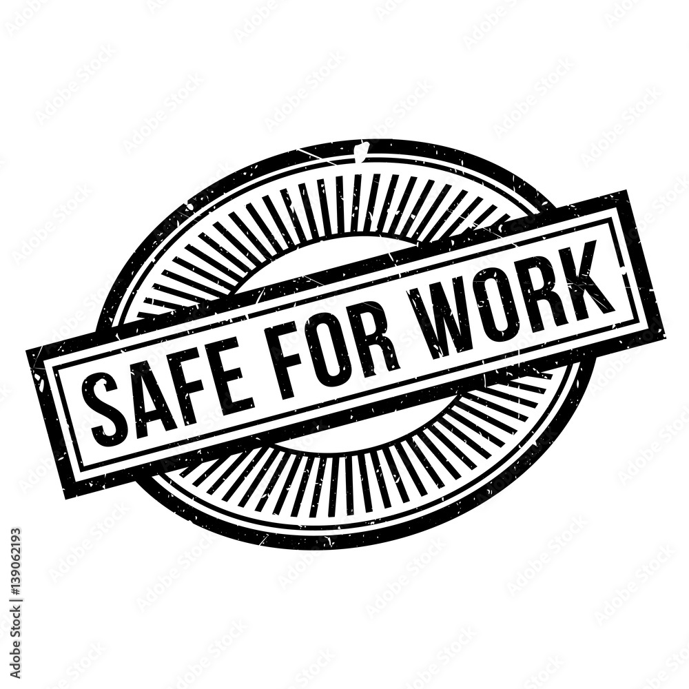 Safe For Work rubber stamp. Grunge design with dust scratches. Effects can be easily removed for a clean, crisp look. Color is easily changed. Safe For Work rubber stamp. Grunge design with dust scratches. Effects can be easily removed for a clean, crisp look. Color is easily changed.