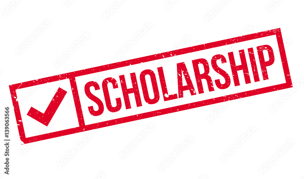 Scholarship rubber stamp. Grunge design with dust scratches. Effects can be easily removed for a clean, crisp look. Color is easily changed. Scholarship rubber stamp. Grunge design with dust scratches. Effects can be easily removed for a clean, crisp look. Color is easily changed.