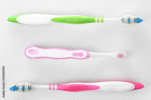 three toothbrush