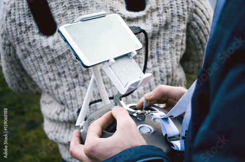 remote control drone. photo