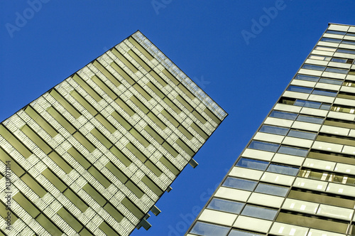 Wienerberg City, modern architecture, tower of flats, Austria, V photo