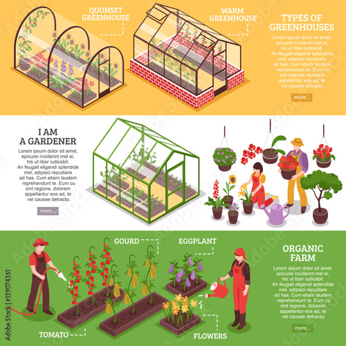 Greenhouse Banner Set