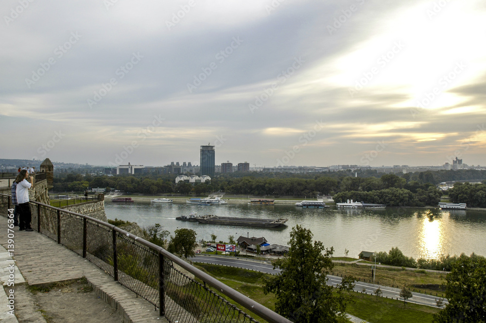 Beograd, river Save, Serbia-Montenegro, Belgrade