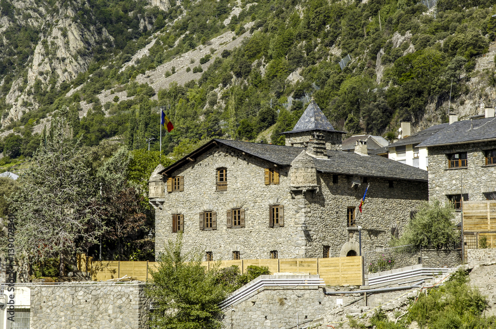 Andorra La Vella, capital, Casa de la Vall, seat of government,
