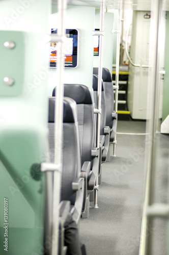 Photography Vienna, City Airport Train, CAT, compartment, Austria, traffic