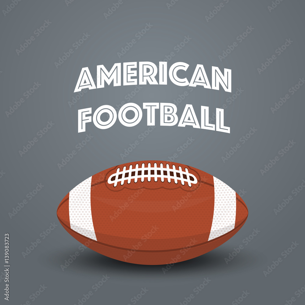 american football ball vector illustration american football ball vector illustration
