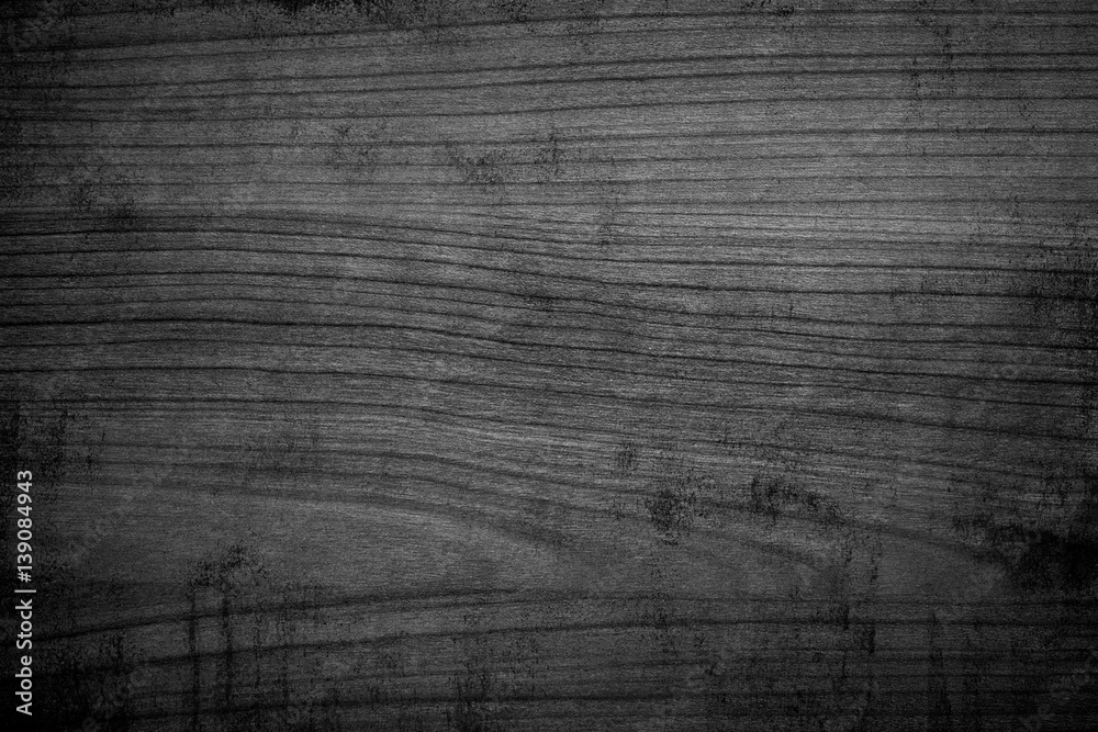 Obraz premium Black wood background