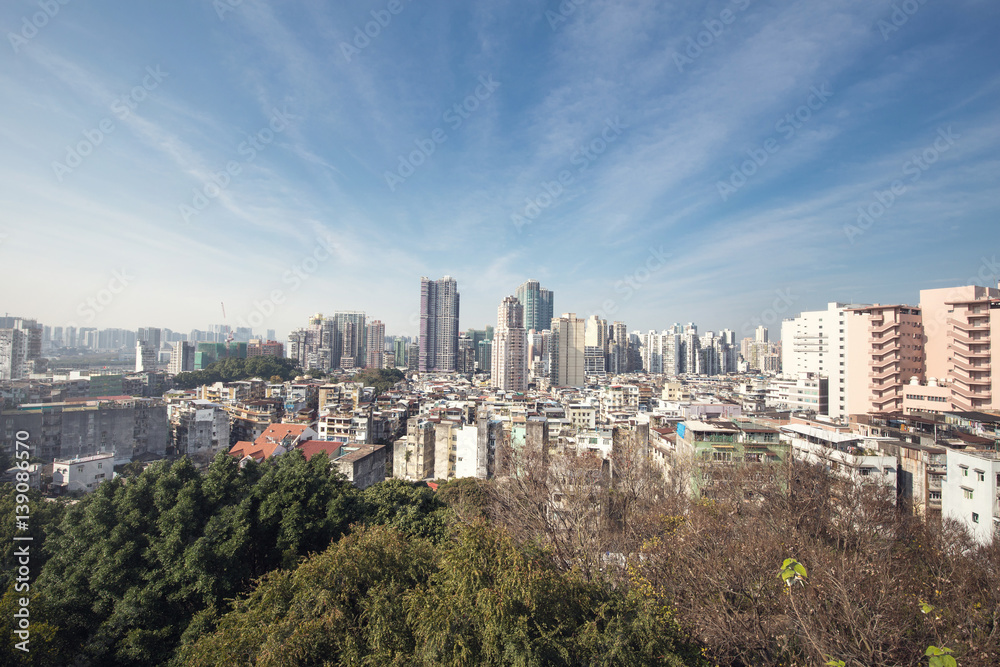 Obraz premium Cityscape of macao china