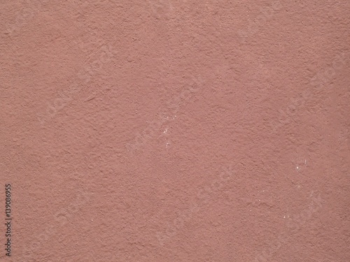 モルタル壁 ピンク