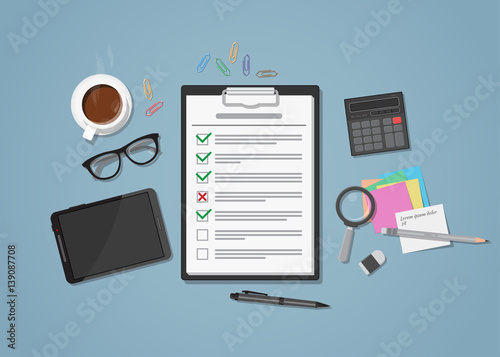 Checklist on workplace