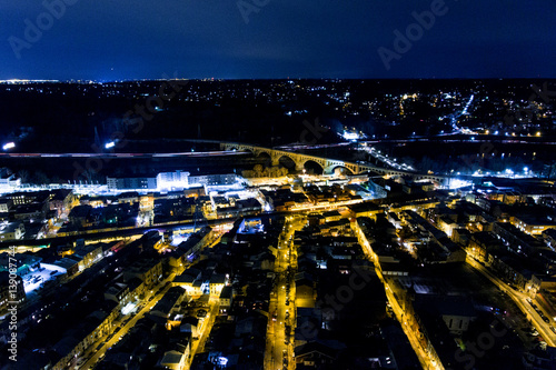 Manayunk at nighy photo