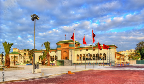 Palace of Justice on Mohammed V Square in Casablanca, Morocco