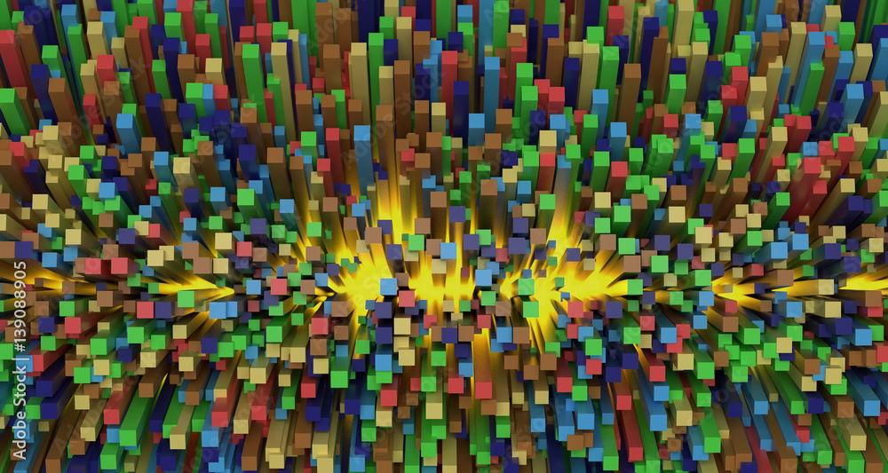 Colorful abstract background. 3d rendering. Colorful abstract background. 3d rendering.