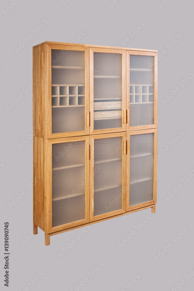 Oak cabinet for the dining room Oak cabinet for the dining room