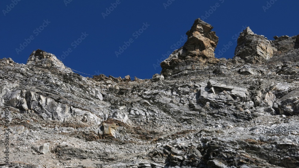 Renjo La mountain pass, Everest National Park, Nepal.