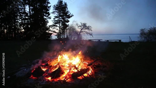 Wallpaper Mural campfire pagan holiday latvia Midsummer night Ligo Torontodigital.ca