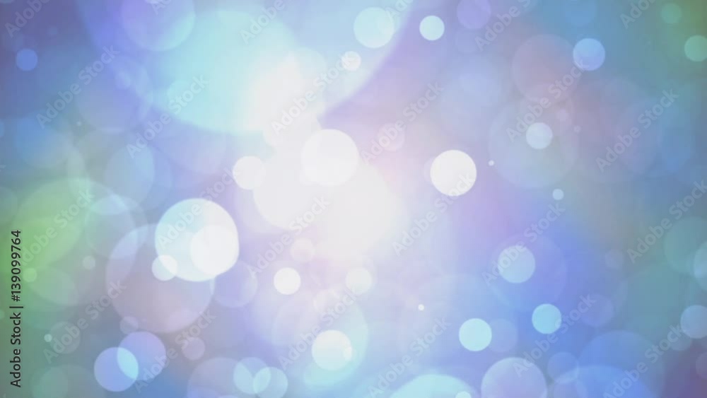 Blue background with light particles Blue background with light particles