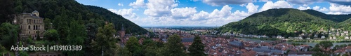 Panorama von Heidelberg
