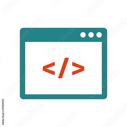 Free Download Custom coding flat icon - GFXLoad