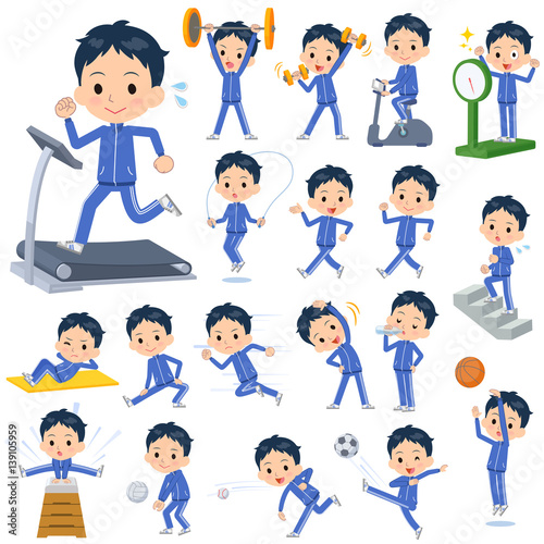 school boy blue jersey Sports & exercise