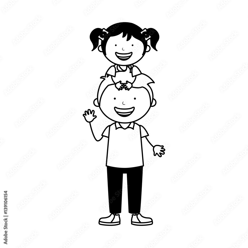 cute father character icon vector illustration design cute father character icon vector illustration design