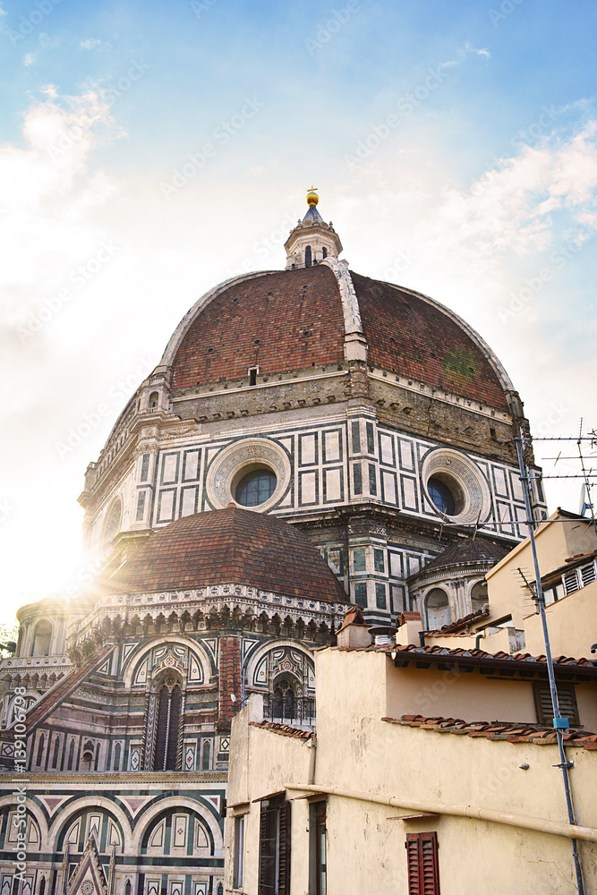 Cattedrale di Santa Maria del Fiore, Firenze (veduta dal Museo dell'Opera del Duomo)