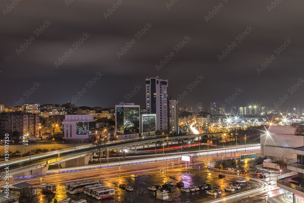 Obraz premium Istanbul Merter District